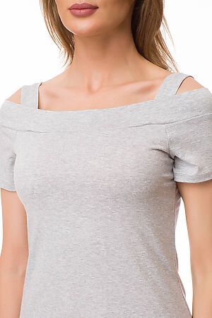 Блуза VAY (Светло-серый меланж) 181-3427-002-1 #80903