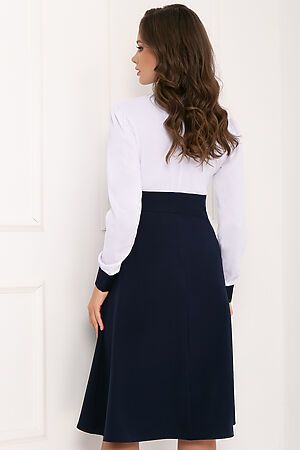 Платье BELLOVERA (Синий, белый) 4П4143 #809106