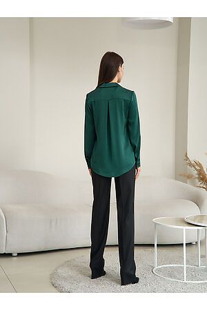 Блуза REMIX (Т.зеленый) 4812/2 #810691