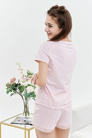 Пижама 18021 (футболка + шорты) НАТАЛИ (Розовый) 30839 #812496
