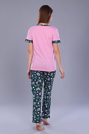 Пижама 35741 (футболка + брюки) НАТАЛИ (Зеленый (ед.)) 32551 #812899