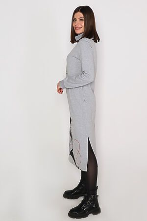 Платье MARGO (Серый меланж) Платье "Путь" #813774