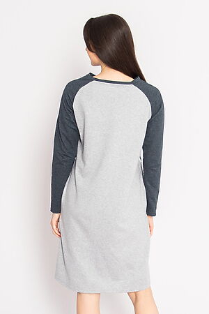 Платье MARGO (Серый меланж) Платье "Инсайт" #813850