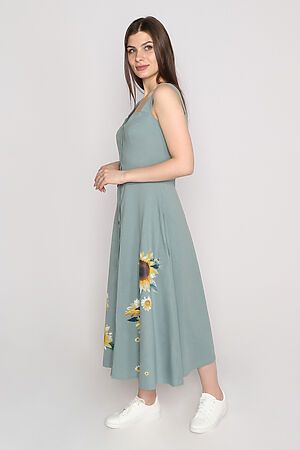 Платье "Подсолнух" MARGO (Хаки) #814074
