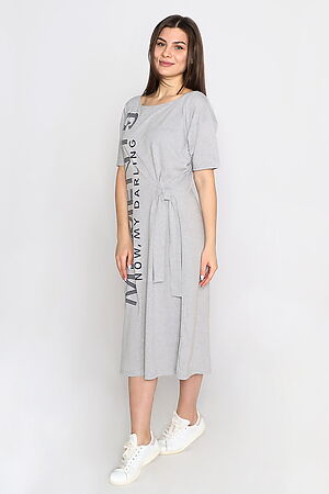 Платье MARGO (Серый меланж) Платье "Now" #814165