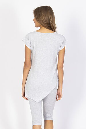 Комплект "Мистика" (футболка + бриджи) MARGO (Серый меланж) #814307