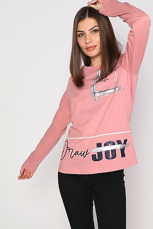 Лонгслив "Joy" MARGO (Пудровый) #814349