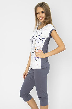 Комплект "Spa" (футболка + бриджи) MARGO (Серый) #814438