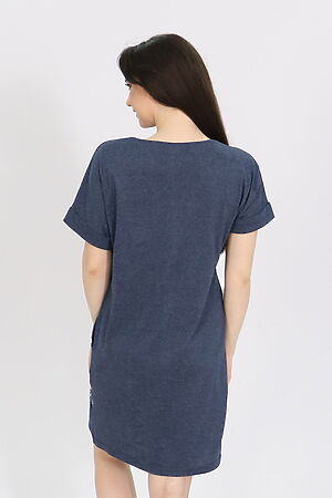 Платье "Аура" MARGO (Темно-синий меланж) #814625