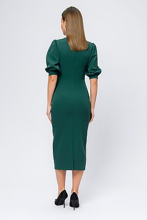 Платье 1001 DRESS, изумрудный 0202521EM #815247 купить с доставкой в интернет-магазине OptMoyo.ru