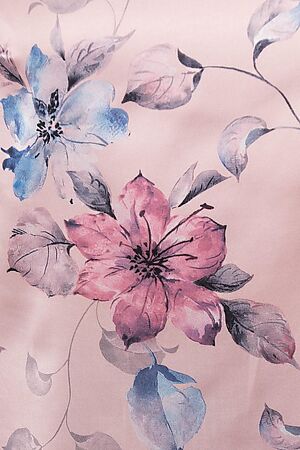 Блуза BRASLAVA (Розовый голубой цветы) 4247 #816394
