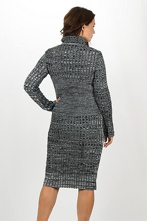 Платье BRASLAVA (Серый меланж) 5806 #816471