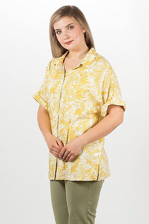 Рубашка  BRASLAVA (Жёлтый белый) 4237-5 #816516
