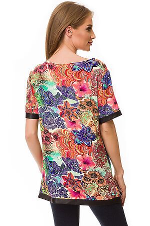 Блузка FIFTYPATES (Салатовый/цветы) 4-135 #81725