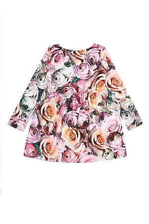 Платье АПРЕЛЬ (Розы+светло-розовый14) #821371