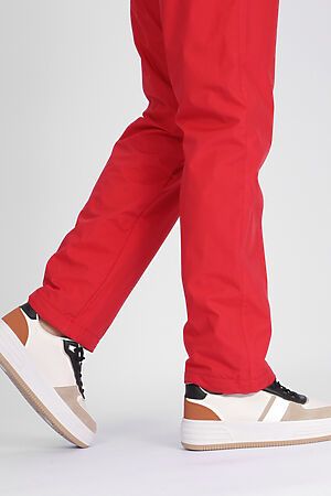Утепленные спортивные брюки женские красного цвета MTFORCE (Красный) 88149Kr #822887