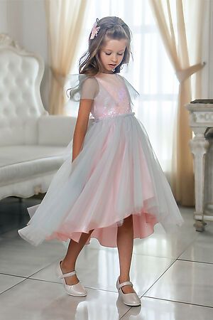 Платье ALOLIKA (Персик.бирюзовый) ПЛ-2202-56 #823370