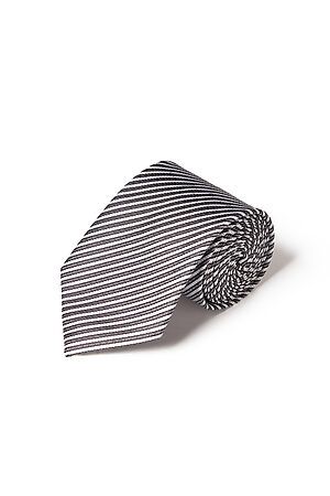 Набор: галстук, платок, запонки, зажим "Сила желания" SIGNATURE (Графит, серебристый,) 299914 #825168
