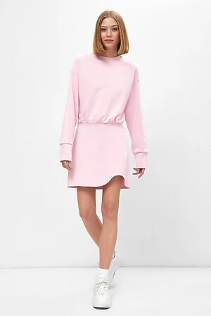 Платье MARK FORMELLE (Розовый +печать) 22/21623П-7 #825393