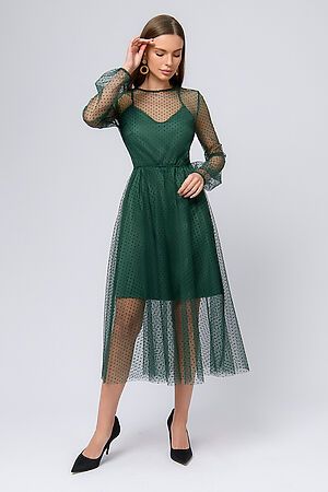 Платье 1001 DRESS (Зеленый) 0201924GN #829108