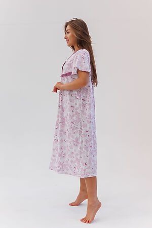 Ночная сорочка MODELLINI (Серо-розовый) #829588