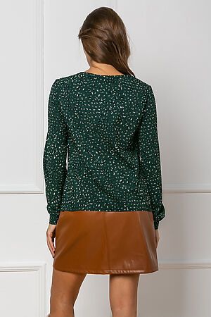 Блуза JETTY (Темно-зеленый) 256-15 #830143