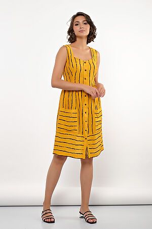 Платье JETTY (Желтый, черный) 504-9 #830204