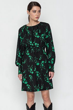 Платье JETTY (Черный, зеленый) 662-2 #830354
