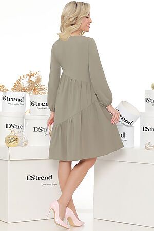 Платье DSTREND (Оливковый) П-3573 #832015