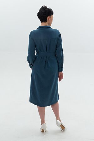 Платье BRASLAVA (Тёмно-голубой полоска) 4874-2 #832051