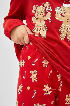 Пижама  MARK FORMELLE (Красный +печеньки на красном) 22/20529ПП-0 #832355