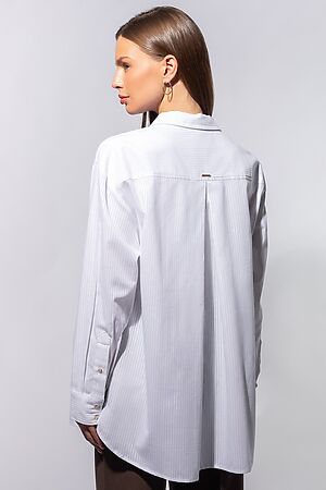 Блуза VILATTE (Белый_полосы) D29.756 #834855