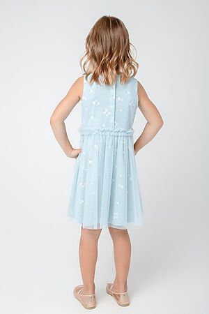 Платье CROCKID (Голубой, ромашковое поле к367) #835635