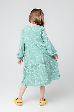 Платье CROCKID (Мятный зеленый, крапинки к363) #835638