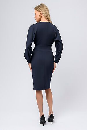 Платье 1001 DRESS, синий 0102781BL #837230 купить с доставкой в интернет-магазине OptMoyo.ru