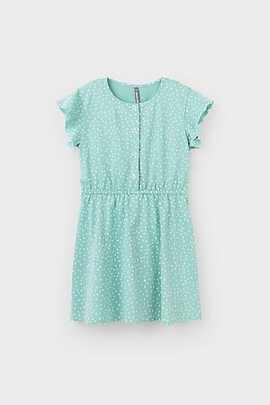 Платье CROCKID SALE (Мятный зеленый,крапинки к363) #837264