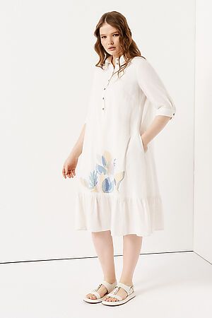 Платье PANDA (Белый) 143080W #837552