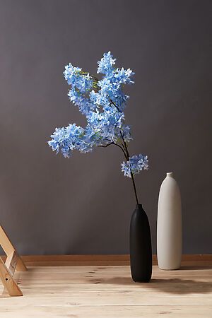 Ветвь сирени цветущая сирень цветочная ветвь искусственные цветы для декора... MERSADA (Светло-голубой, коричневый,) 305486 #837922