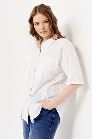 Блуза PANDA (Белый) 97640W #838194