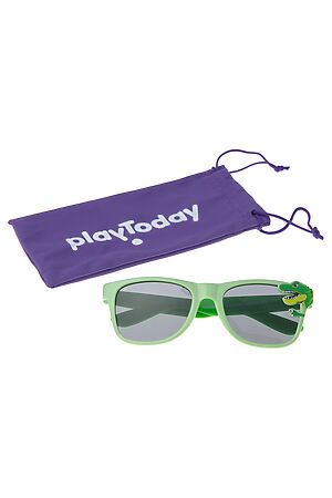 Солнцезащитные очки PLAYTODAY (Зеленый,Черный) 12312320 #840826