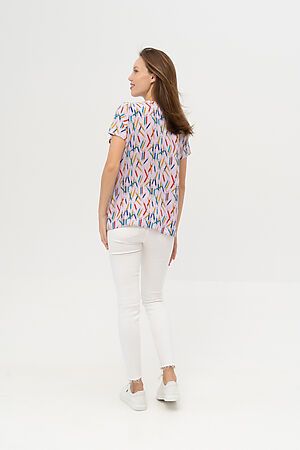Рубашка BINITA (Сиренево-синяя) 176-1 #841003