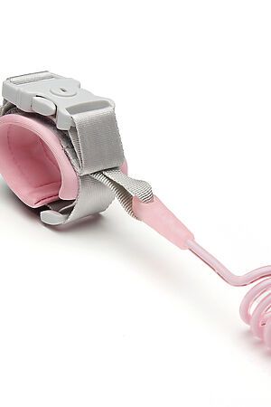 Поводок безопасности детский 2 метра "Кудряшка Сью" Nothing But Love (Розовый, светло-серый) 301600 #841744