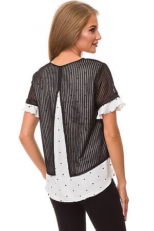 Блуза MODALIME (Черный) 8037-1 #84610