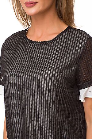 Блуза MODALIME (Черный) 8037-1 #84610