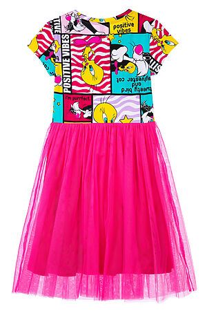 Платье PLAYTODAY (Фуксия,Разноцветный) 12341015 #846674