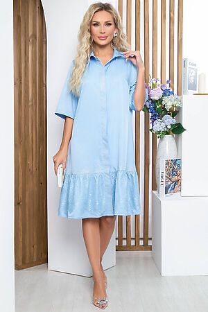 Платье LADY TAIGA (Голубое) П5223 #846832