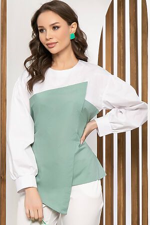 Блуза LADY TAIGA (Фисташка) Б5214 #847397
