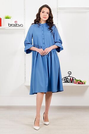 Платье BRASLAVA (Тёмно-голубой) 4879 #847437