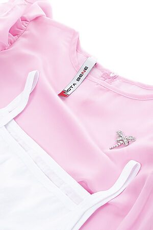 Блуза NOTA BENE (Светло-розовый) 194230712 #848993