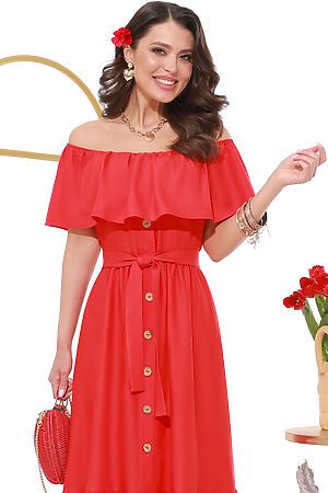 Платье DSTREND (Красный) П-3727 #850646